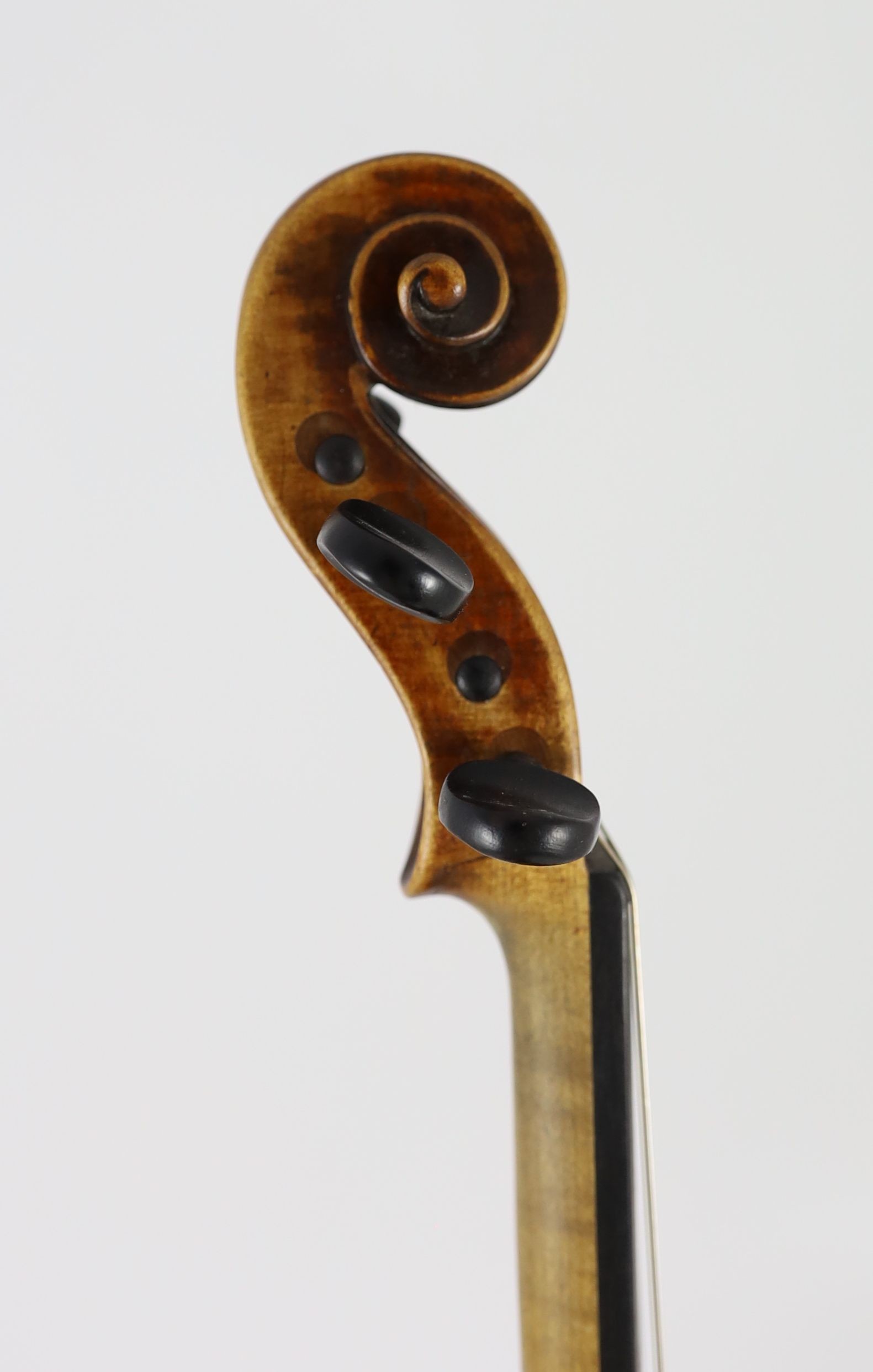 A Giuseppe Fiorini violin, with label